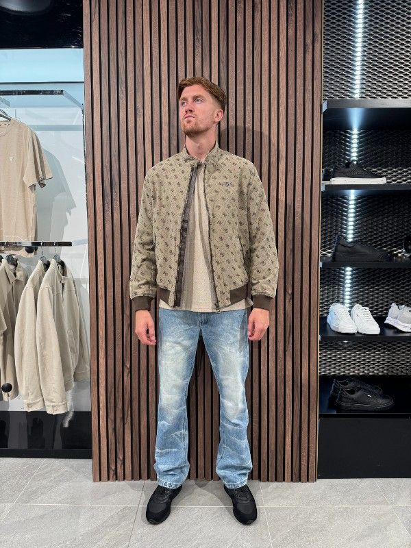 Guess - Monogram Jacket - Beige