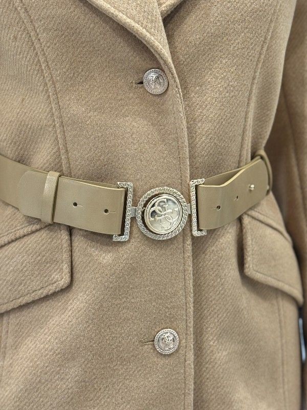 Guess - New Patrice Belted Coat - Beige