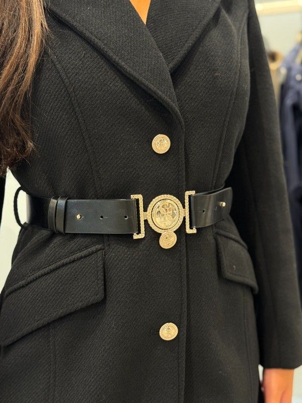 Guess - New Patrice Belted Coat - Zwart