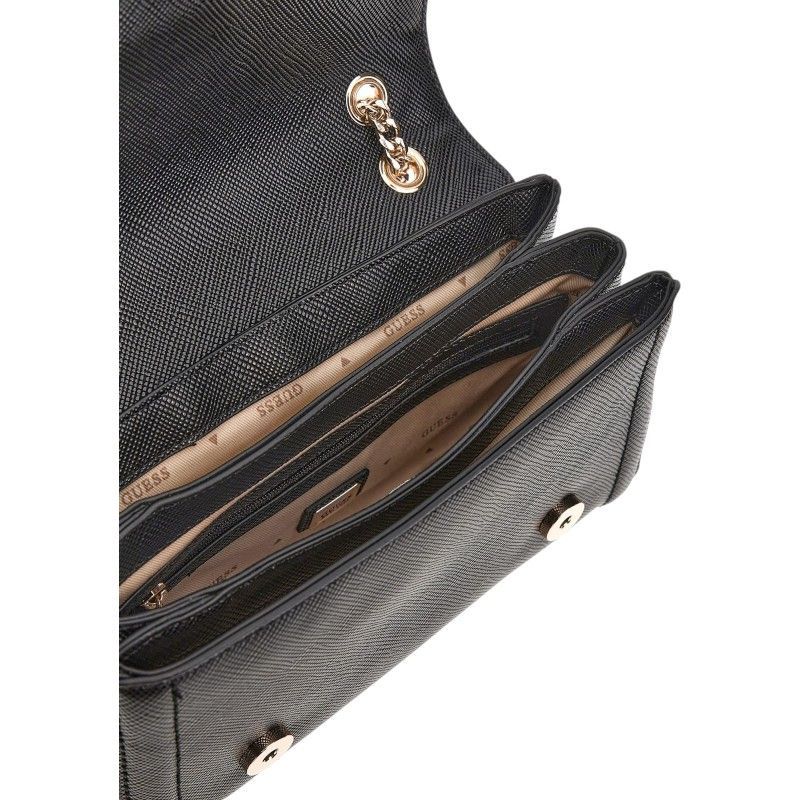 Guess - Noelle II Cnvrtble Xbody Flap - Zwart