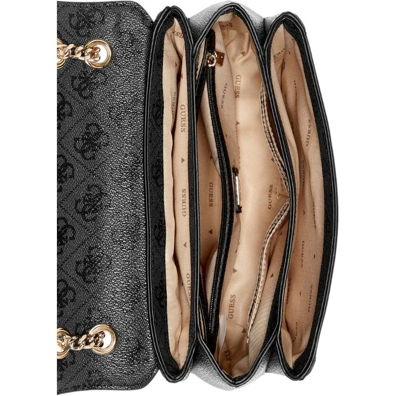 Guess - Noelle II Cnvrtble Xbody Flap - Zwart