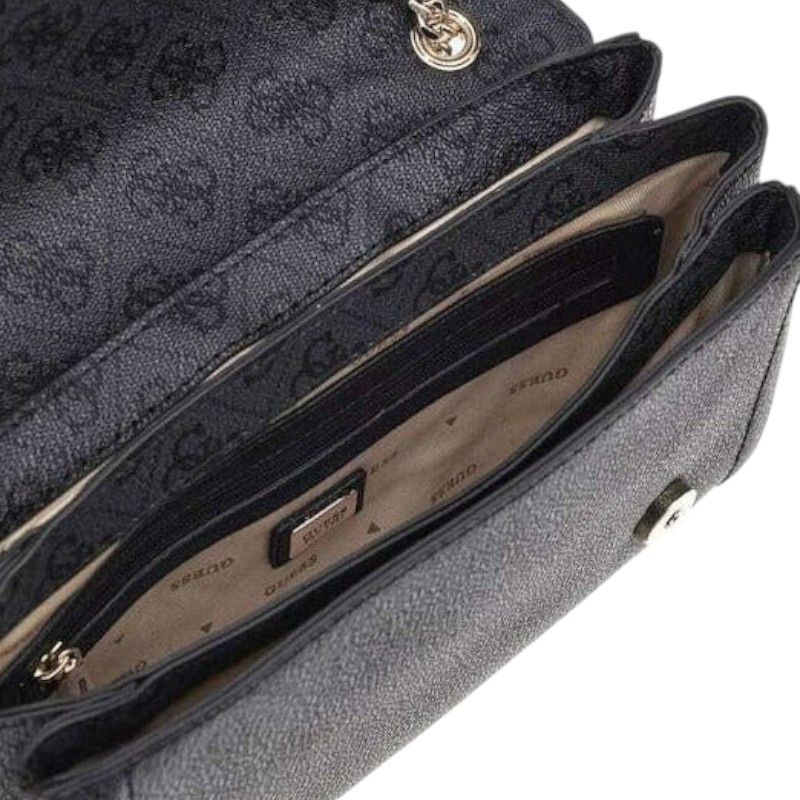 Guess - Noelle II Cnvrtble Xbody Flap - Zwart