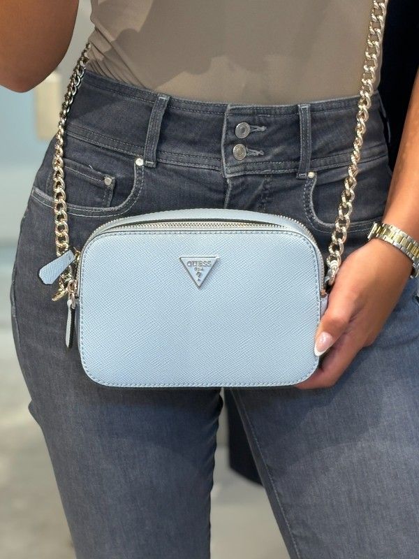 Guess - Noelle II Crossbody Camera - Blauw