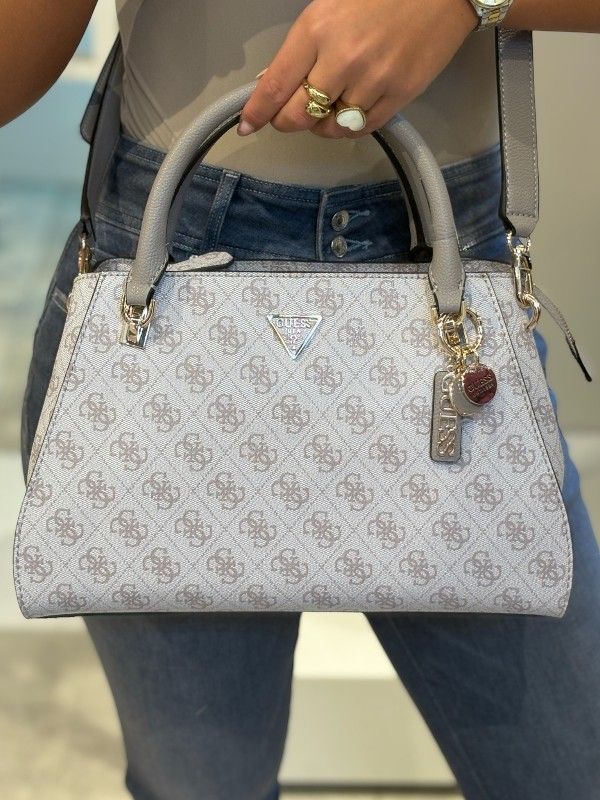Guess - Noelle II Luxury Satchel - Beige