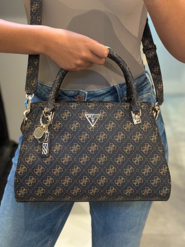 Guess - Noelle II Luxury Satchel - Bruin