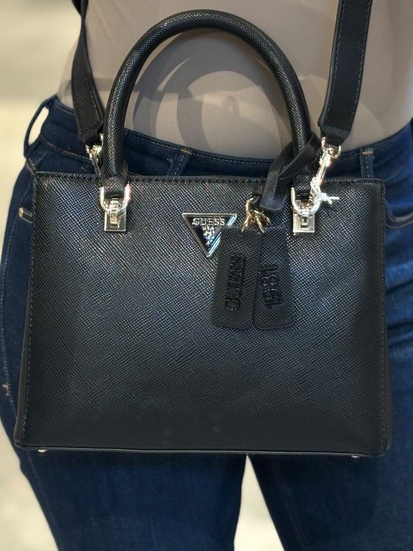 Guess - Noelle II Sml Multi Comp Stchl - Zwart