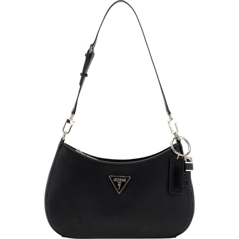 Guess - Noelle II Top Zip Shoulder Bag - Zwart