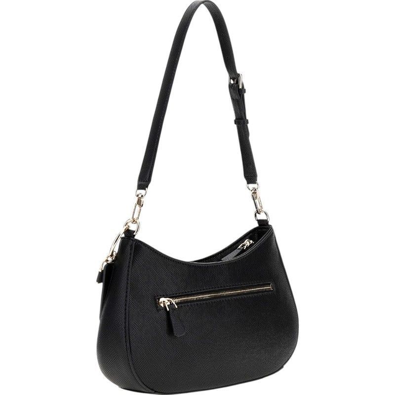 Guess - Noelle II Top Zip Shoulder Bag - Zwart