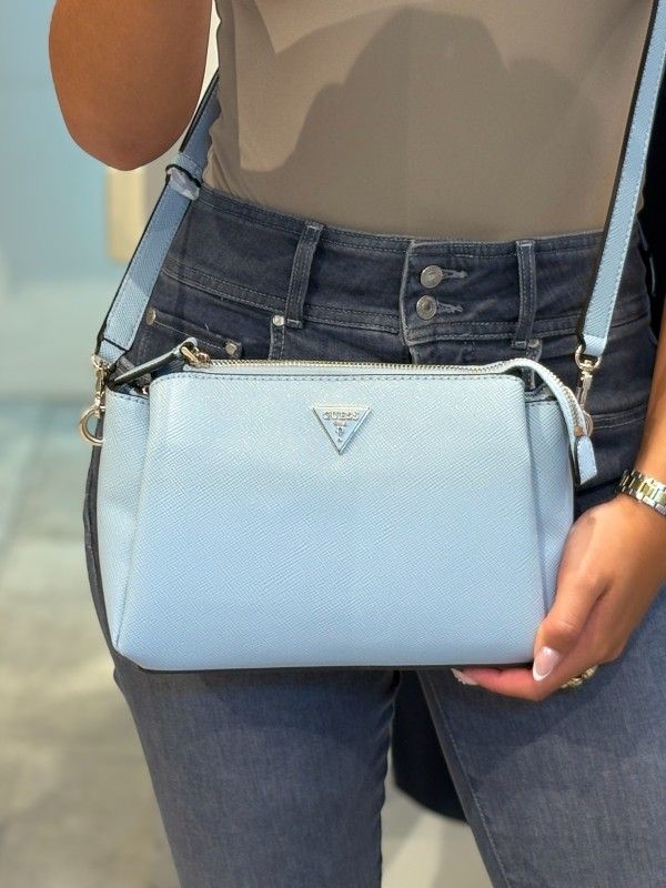 Guess - Noelle II Tri Comp Crossbody - Blauw