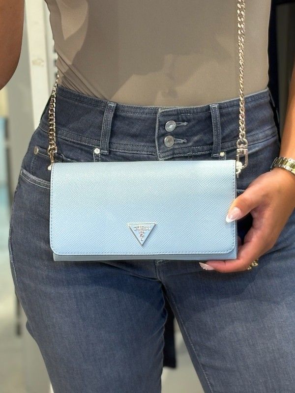 Guess - Noelle II Xbody Flap Organizer - Blauw