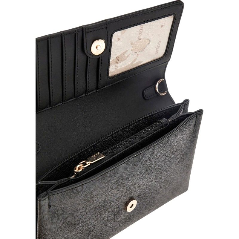Guess - Noelle II Xbody Flap Organizer - Zwart