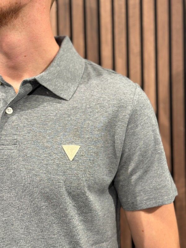 Guess - Nolan Ss Polo - Grijs