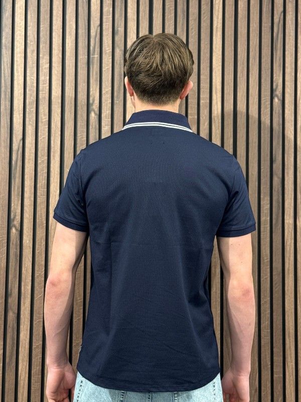 Guess - Paul Pique Ss Polo - Blauw