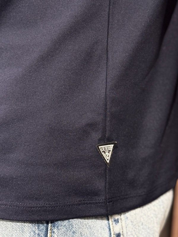 Guess - Paul Pique Ss Polo - Blauw