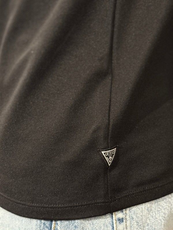 Guess - Paul Pique Ss Polo - Zwart