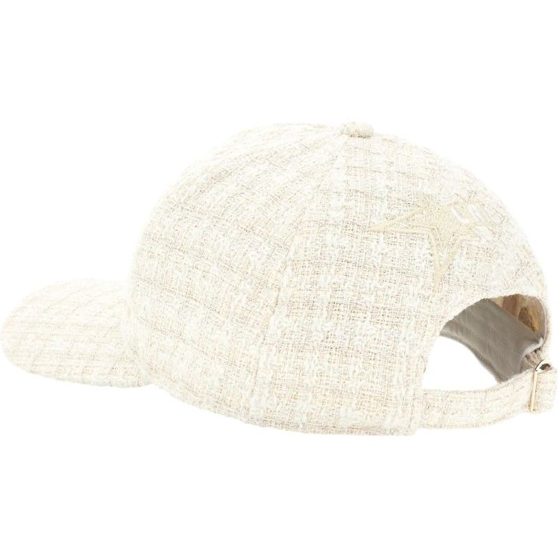 Guess - Elsa Tweed Baseball Hat - Beige