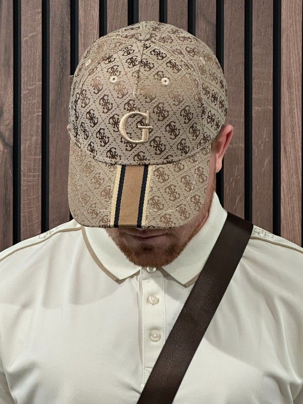Guess - London Baseball Cap - Beige