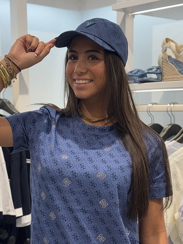 Guess Active - Logo Baseball Cap - Blauw
