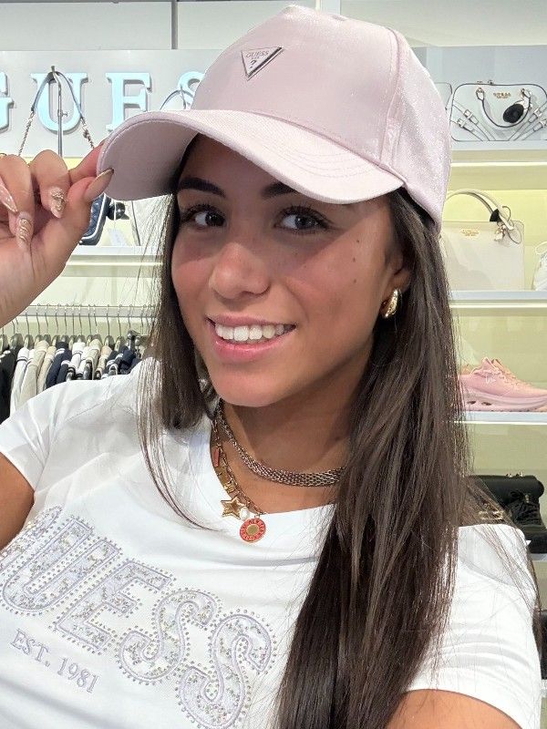 Guess - Baseball Cap - Roze