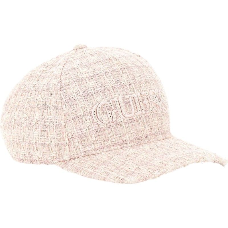 Guess - Elsa Tweed Baseball Hat - Roze