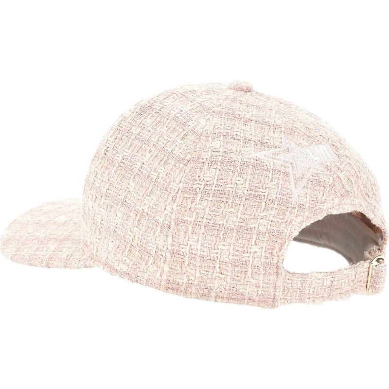 Guess - Elsa Tweed Baseball Hat - Roze