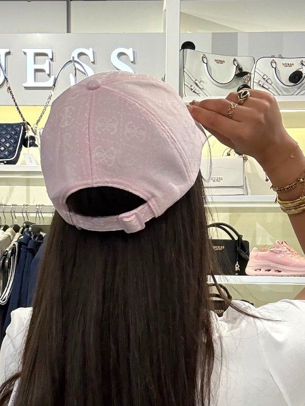 Guess Active - Logo Baseball Cap - Roze