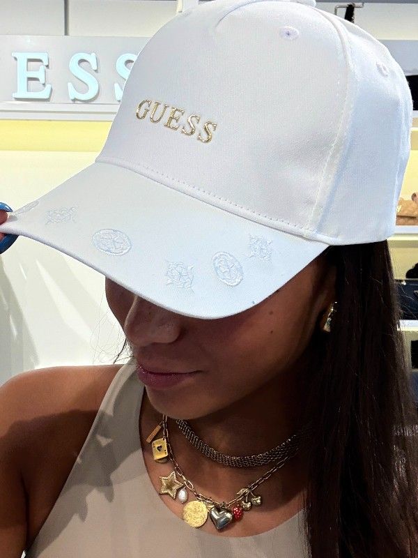 Guess Active - Peony Logo Cap - Wit