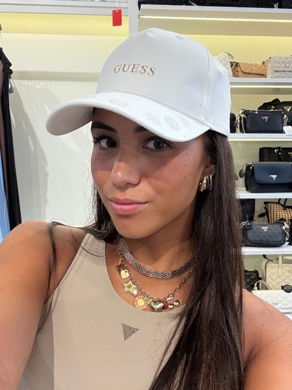 Guess Active - Peony Logo Cap - Wit