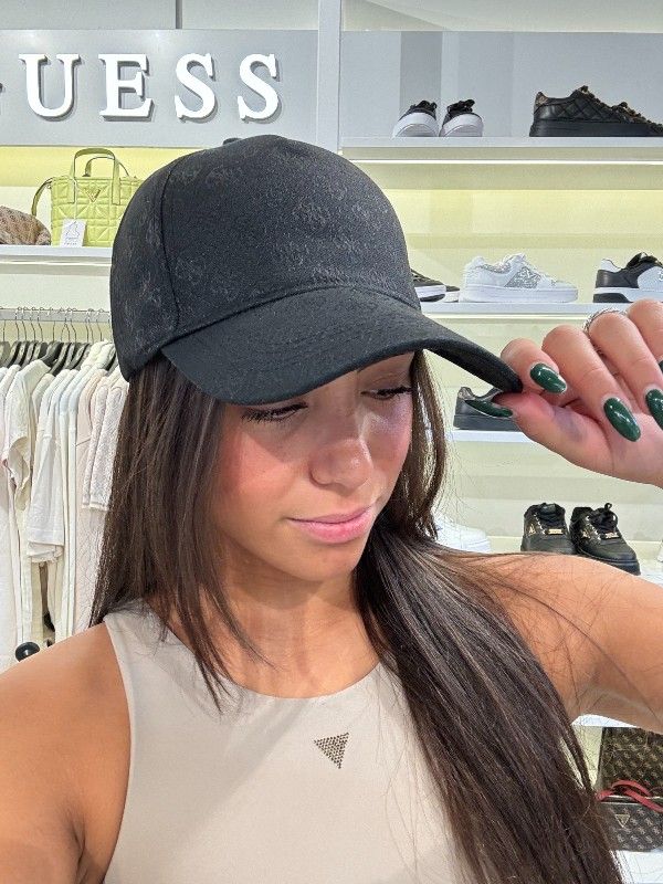 Guess - Orlina Logo Baseball Cap - Zwart