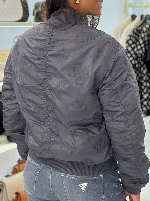 Guess - Philomene Logo Bomber - Zwart