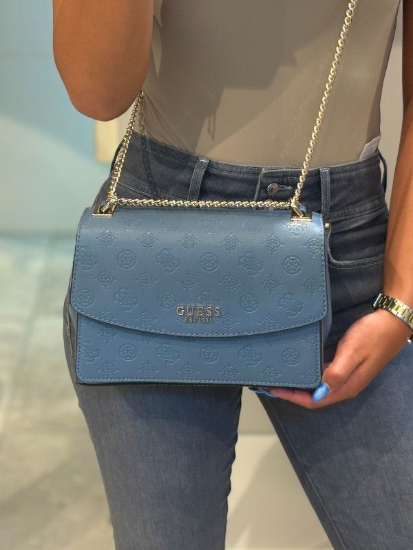 Guess - Phoebe Convertible Xbody Flap - Blauw