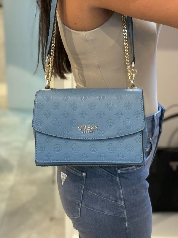 Guess - Phoebe Convertible Xbody Flap - Blauw