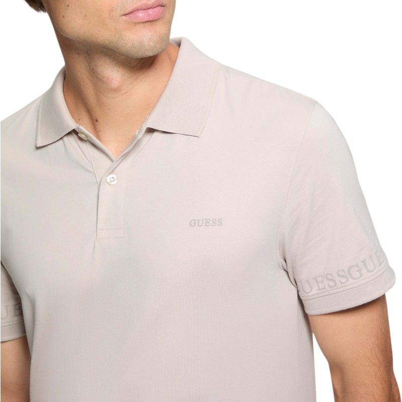 Guess - Nolan Ss Polo - Beige