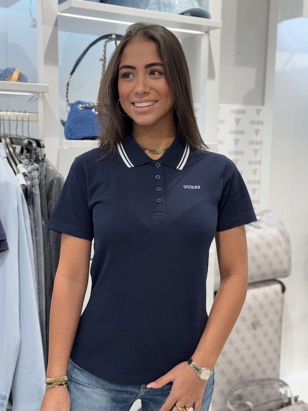 Guess Active - Amaryllis Regular Polo - Blauw