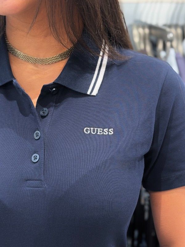 Guess Active - Amaryllis Regular Polo - Blauw