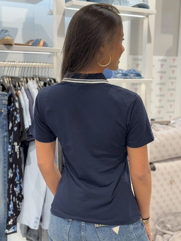 Guess Active - Amaryllis Regular Polo - Blauw