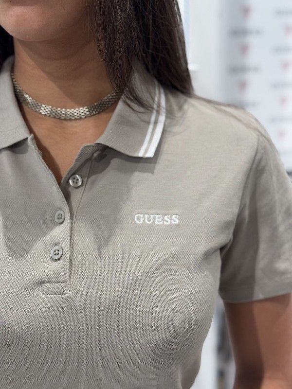Guess Active - Amaryllis Regular Polo - Groen