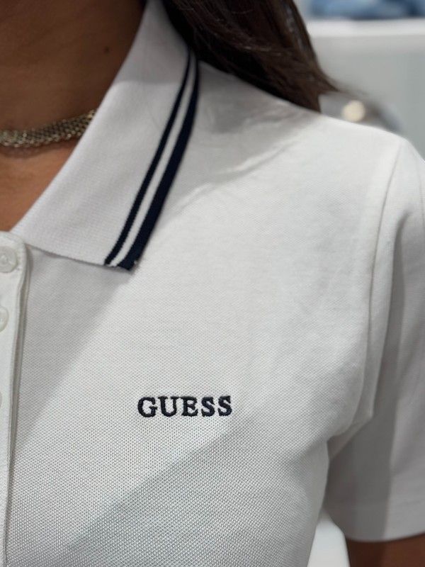 Guess Active - Amaryllis Regular Polo - Wit