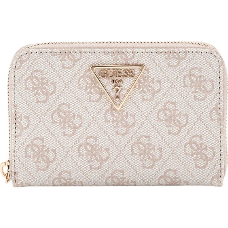 Guess - Laurel Slg Medium Zip Around - Beige