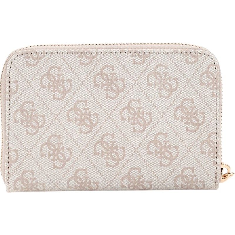 Guess - Laurel Slg Medium Zip Around - Beige