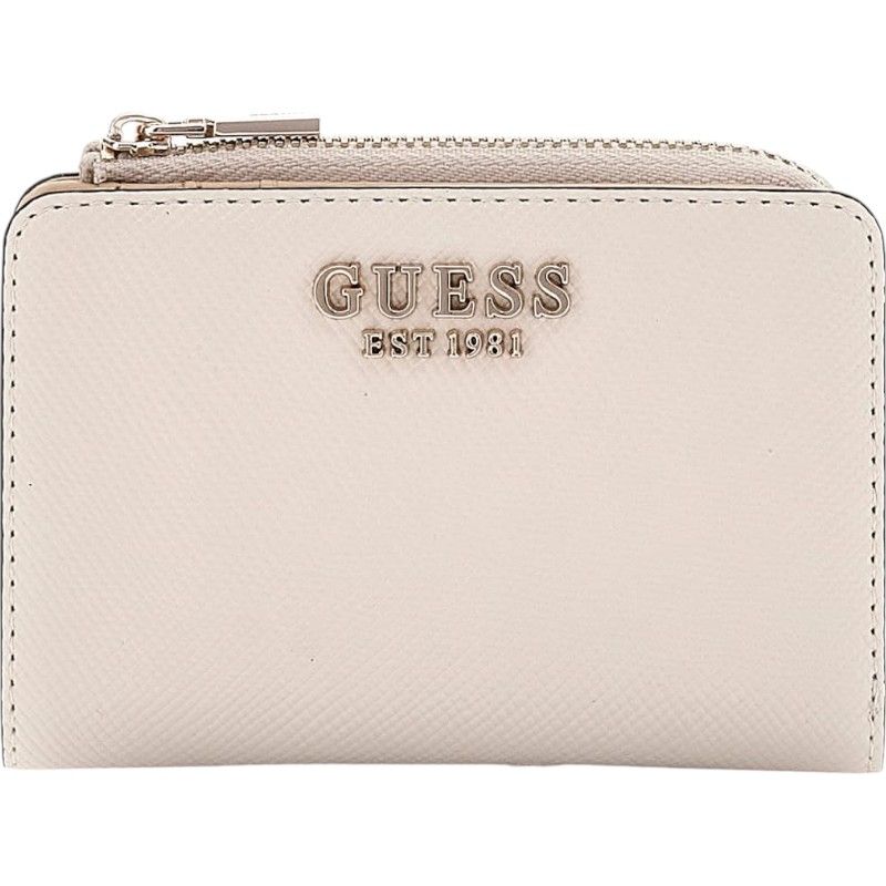 Guess - Laurel Slg Zip Arnd Card Case - Beige