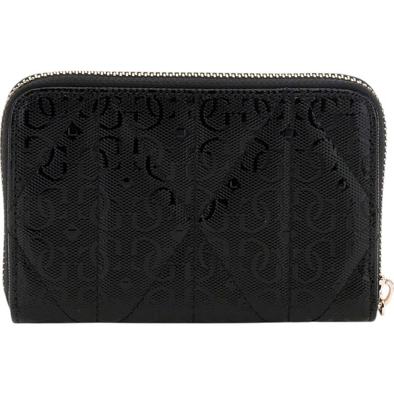 Guess - Aldina Slg Medium Zip Around - Zwart