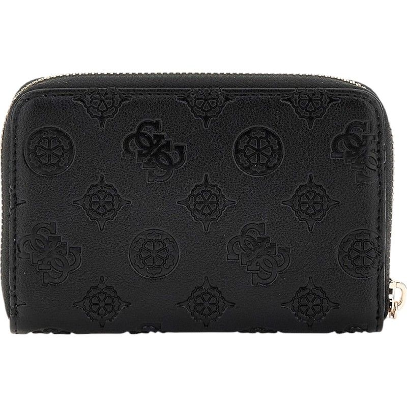 Guess - Gerty Slg Medium Zip Around - Zwart