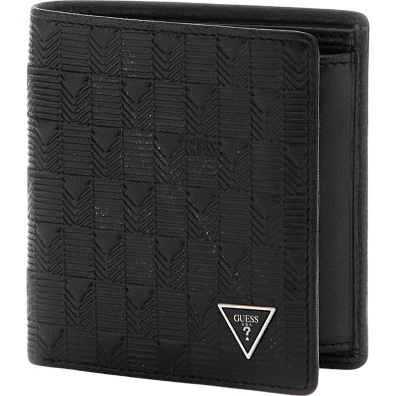 Guess - Madrid Sm Bllfld W Coin Pocket - Zwart