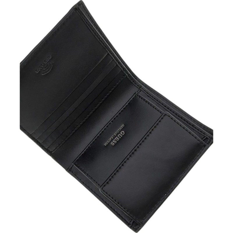 Guess - Mito Sm Billfold Portemonnee - Zwart