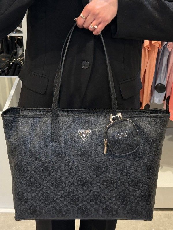Guess - Power Play II Large tech Tote - Zwart