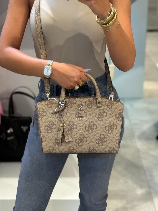 Guess - Queensland Luxury Satchel - Bruin