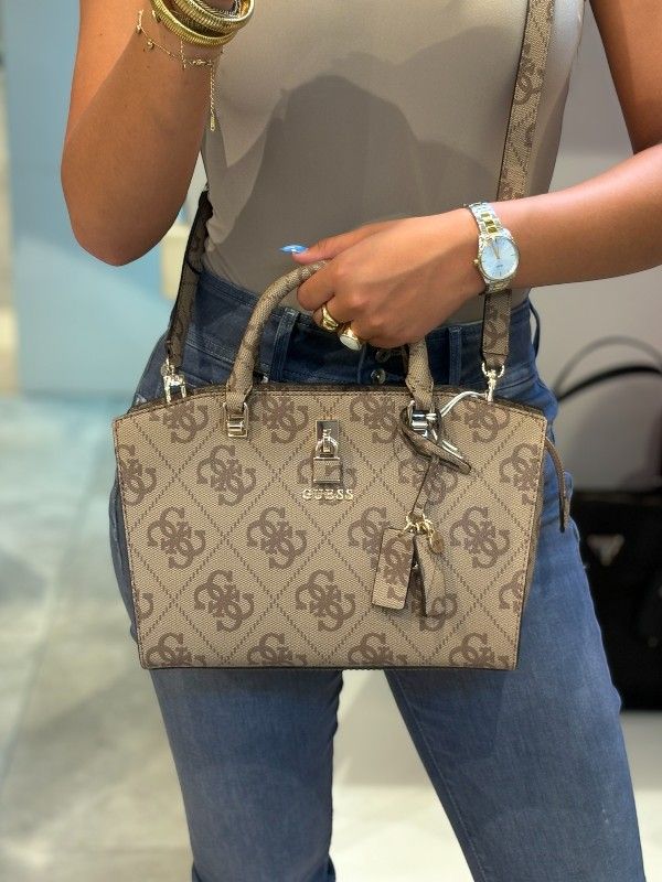 Guess - Queensland Luxury Satchel - Bruin