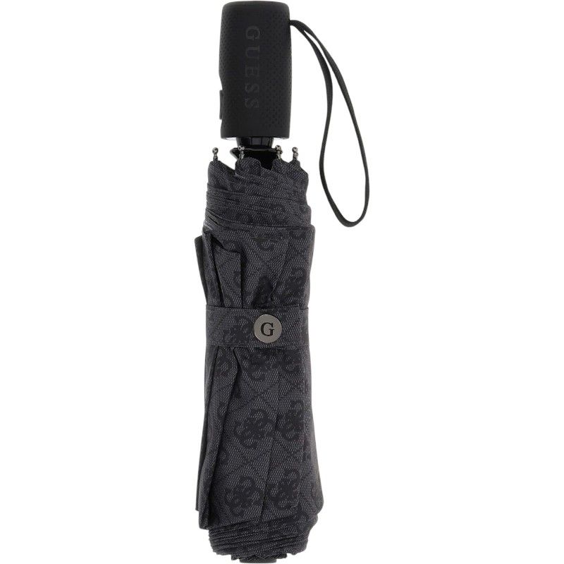 Guess - Regular Umbrella - Zwart