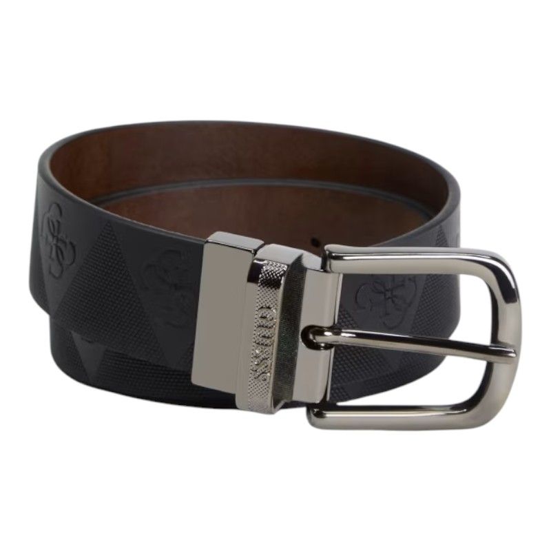 Guess - Reversible 4G Triangle Belt - Zwart